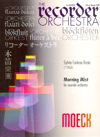 Morning Mist  für Blockflöten-Ensemble  Partitur und Stimmen