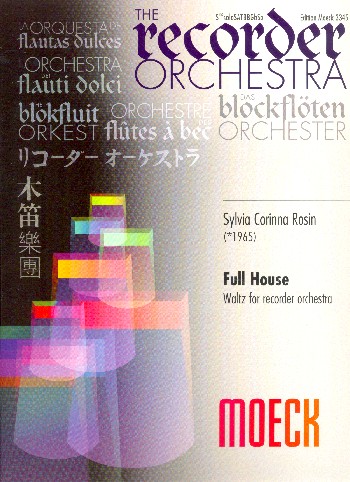 Full House  für Blockflöten-Ensemble  Partitur und Stimmen