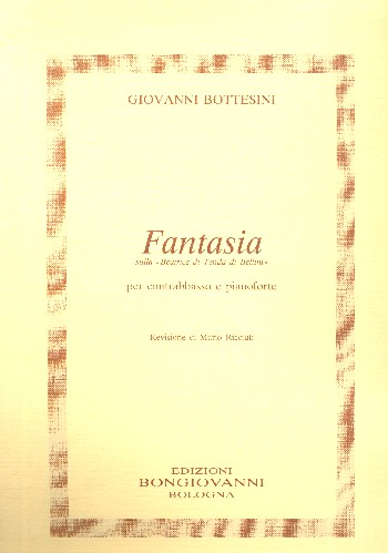 Fantasia sulla Beatrice di Tenda di Bellini  per contrabbasso e pianoforte  