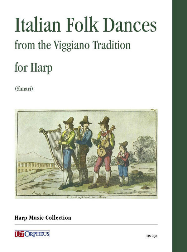 Italian Folk Dances from the Viggiano Tradition&nbsp;&nbsp;for harp&nbsp;&nbsp;
