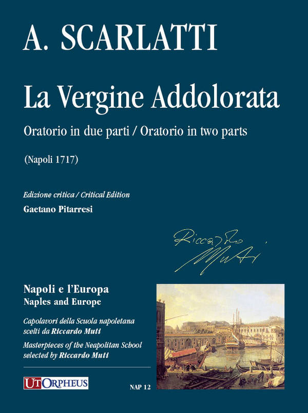 La vergine addolorata&nbsp;&nbsp;for soloists and orchestra&nbsp;&nbsp;score (it)