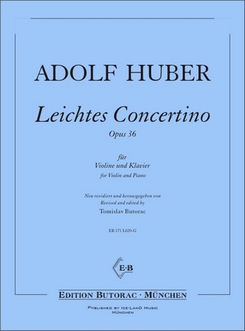 Leichtes Concertino op.36  für Violine und Klavier  