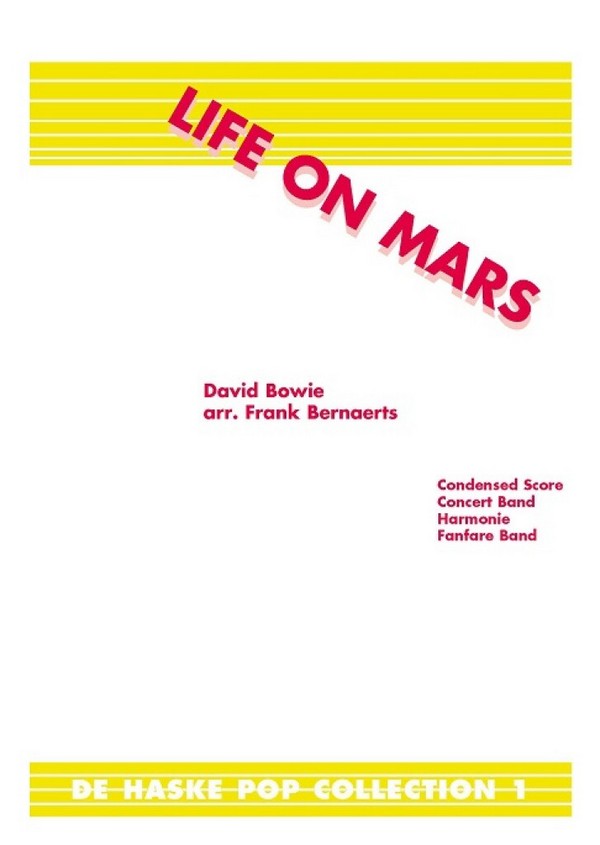 Live on Mars  for concert band  set of parts