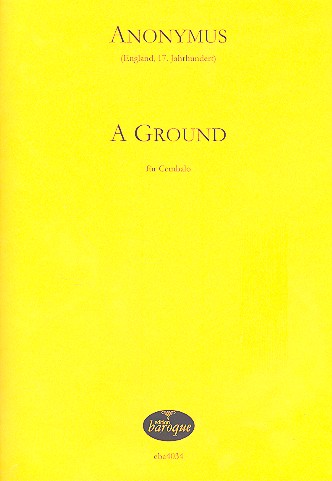 A Ground  für Cembalo  