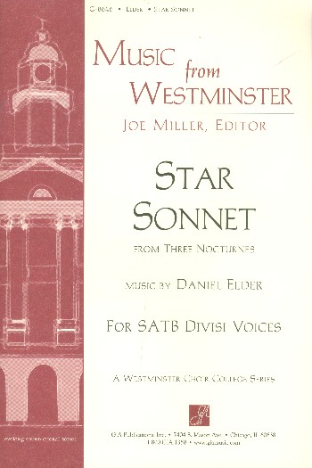 Star Sonnet&nbsp;&nbsp;for mixed chorus a cappella&nbsp;&nbsp;score