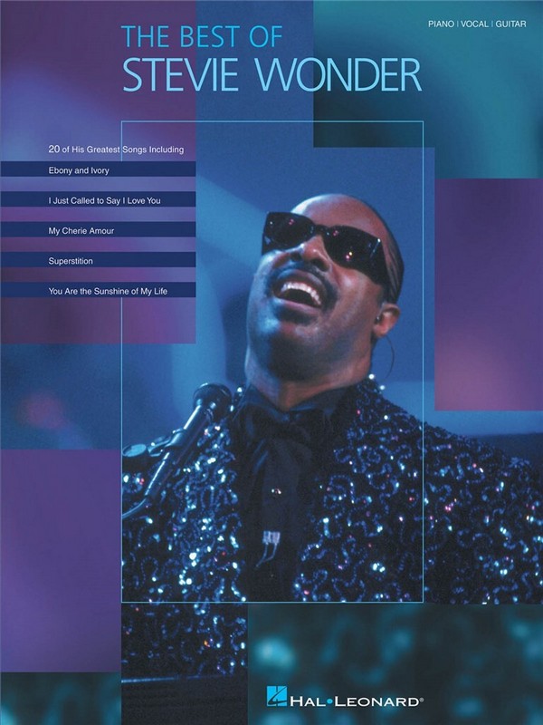 The Best of Stevie Wonder  songbook piano/vocal/guitar  