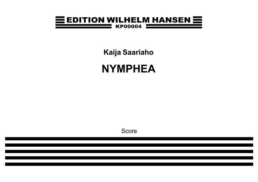 Nymphea&nbsp;&nbsp;for string quartet and live electronics&nbsp;&nbsp;score