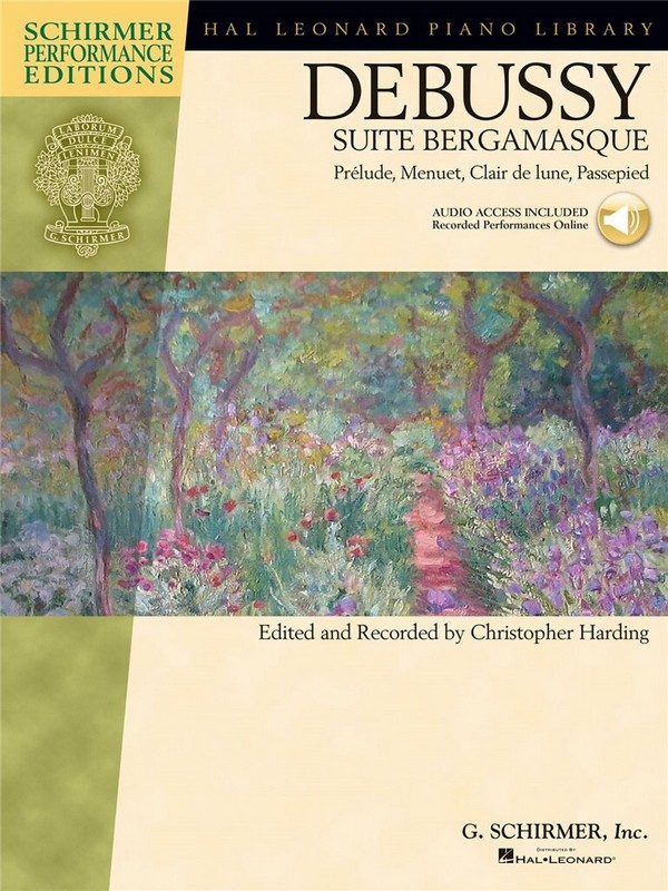 Suite Bergamasque (+Online-Audio)&nbsp;&nbsp;for piano&nbsp;&nbsp;