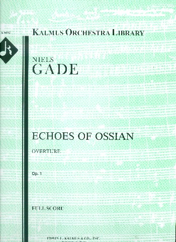 Echoes of Ossian op.1  for orchestra  full score