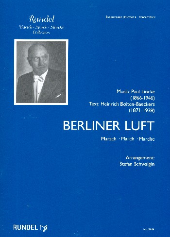 Berliner Luft:  für Blasorchester  Partitur und Stimmen