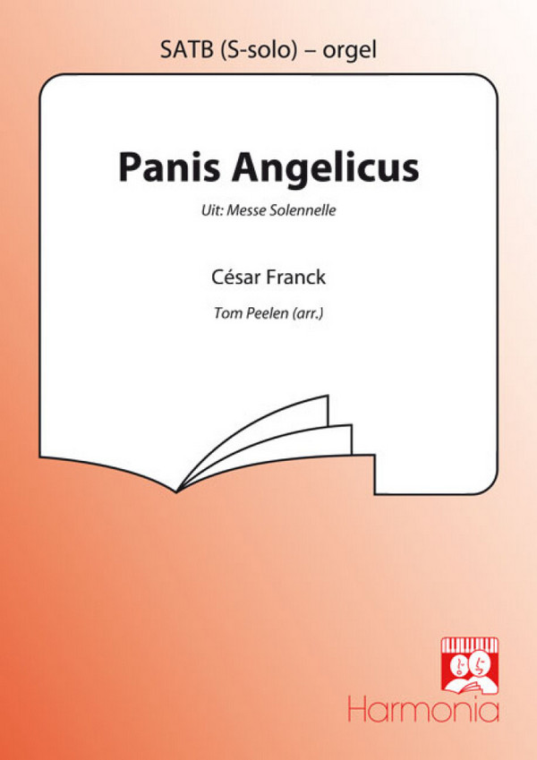 Panis Angelicus  for mixed chorus and organ  score (la)