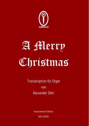 A merry Christmas  für Orgel  