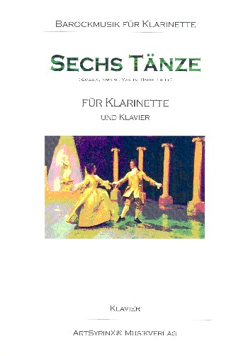 6 Tänze  für Klarinette und Klavier  Partitur