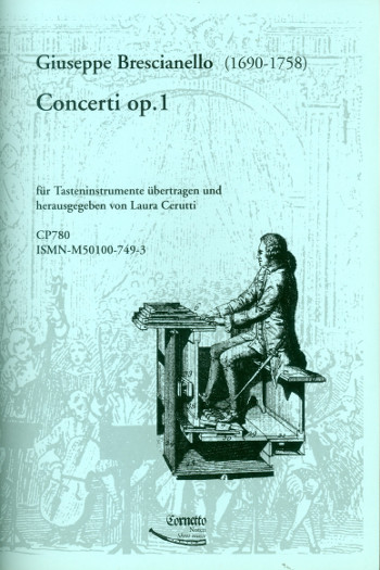 6 Concerti op.1  für Tasteninstrument  