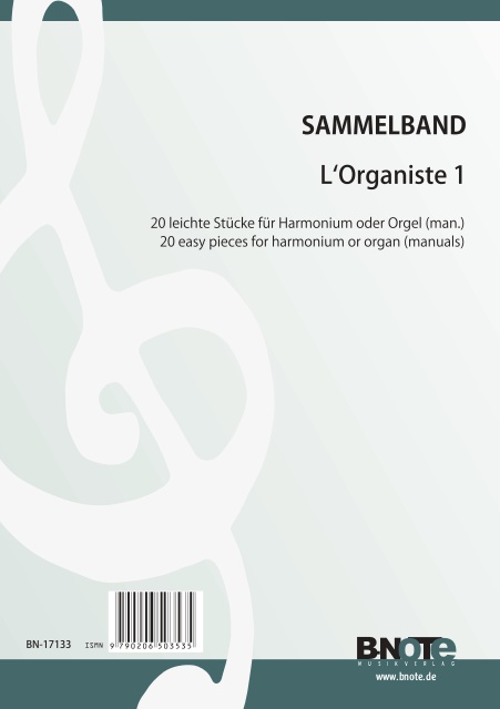 L'Organiste Band 1&nbsp;&nbsp;für Orgel (manualiter) (Harmonium)&nbsp;&nbsp;