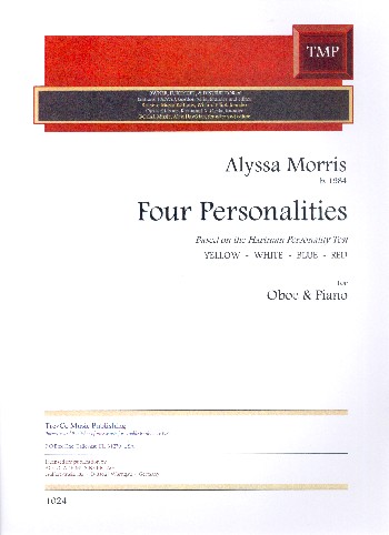 4 Personalities  for oboe and piano  