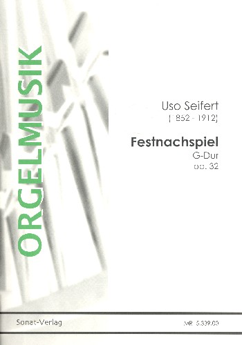 Festnachspiel G-Dur op.32  für Orgel  