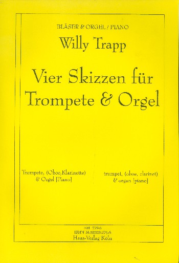4 Skizzen  für Trompete (Oboe/Klarinette) und Orgel  