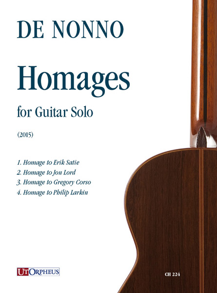 Homages&nbsp;&nbsp;for guitar solo&nbsp;&nbsp;