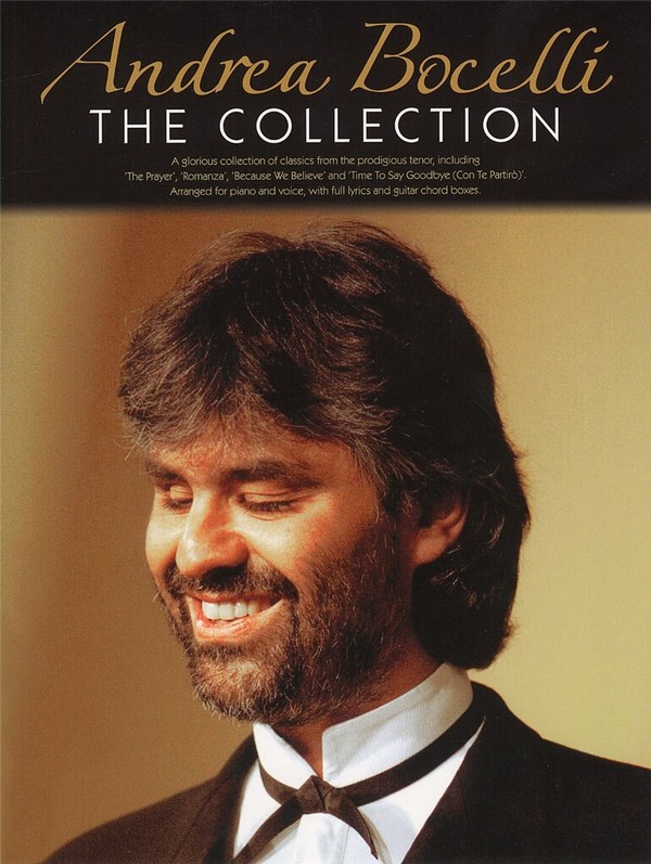 Andrea Bocelli: The Collection  piano/vocal/chords  songbook
