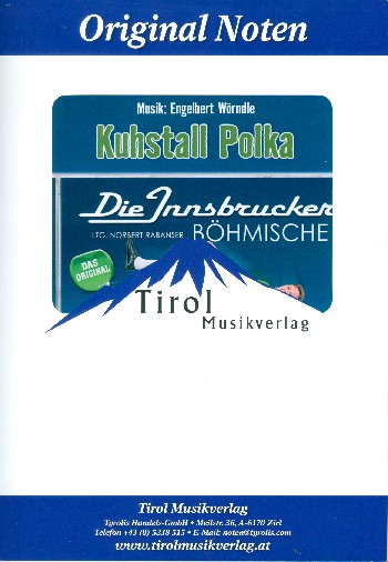 Kuhstall-Polka:  für Blasorchester  Partitur und Stimmen