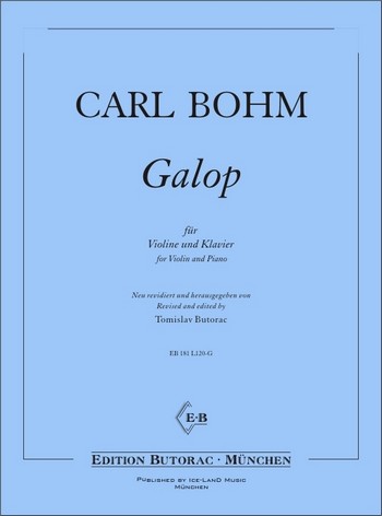 Galop  für Violine und Klavier  