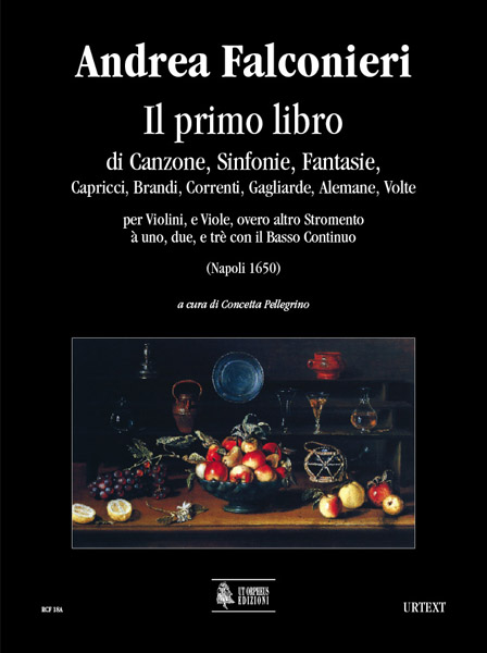 Il primo libro &nbsp;&nbsp;per 2 violini, viole e basso continuo&nbsp;&nbsp;partitura