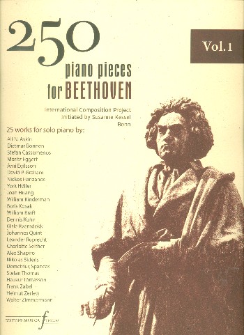 250 Piano Pieces for Beethoven vol.1  for piano  