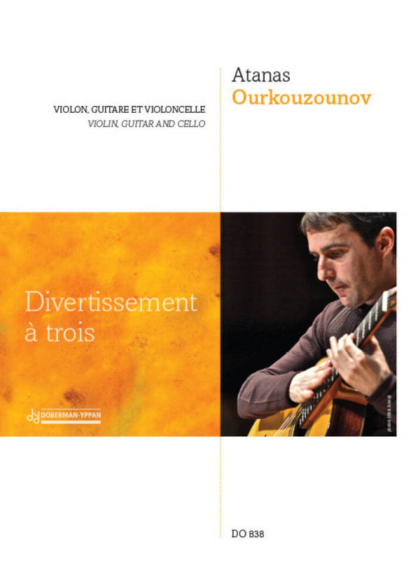 Divertissement à trois&nbsp;&nbsp;pour violon, guitare et violoncello&nbsp;&nbsp;partition et parties
