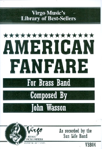 American Fanfare  for brass band  score and parts