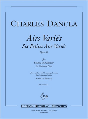 6 petites airs variés op.89  für Violine und Klavier  