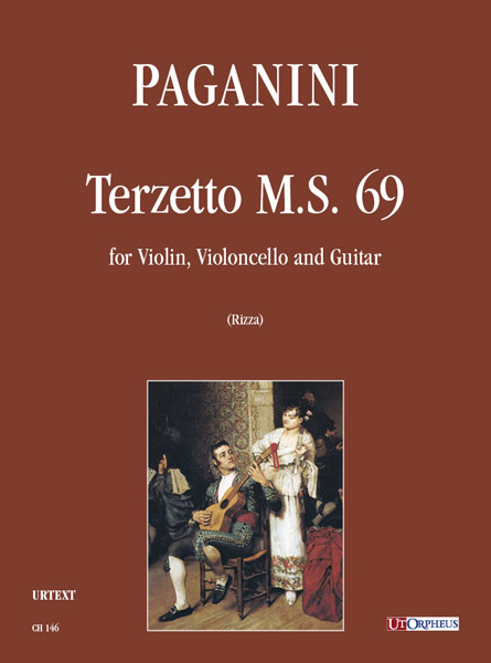 Terzetto in D Major MS69&nbsp;&nbsp;for violin, cello and guitar&nbsp;&nbsp;score and parts