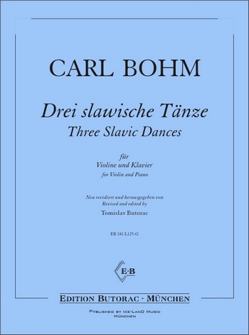 3 slawische Tänze  für Violine und Klavier  