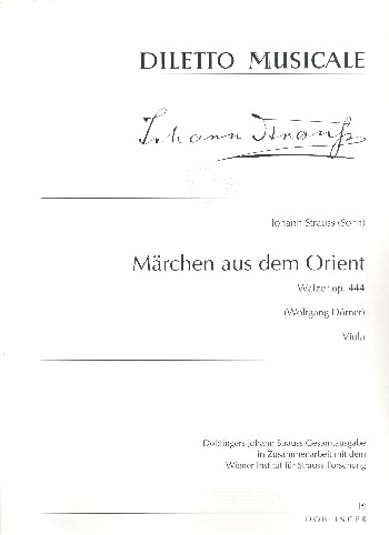 Märchen aus dem Orient op.444&nbsp;&nbsp;für Orchester&nbsp;&nbsp;Viola