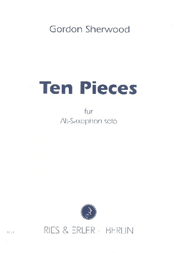 10 Pieces op.125  for alto axophone  