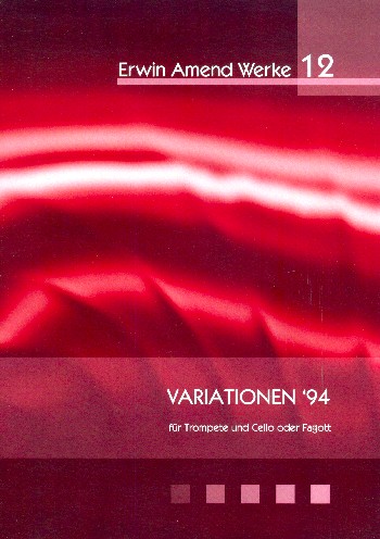 Variationen 94  für Trompete und Violoncello (Fagott)  Spielpartitur