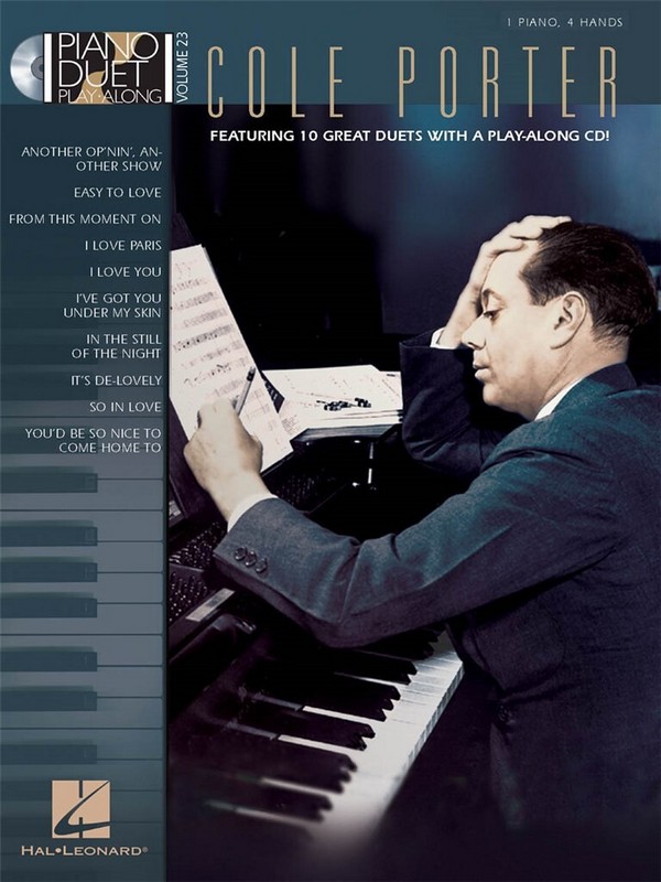 Cole Porter (+CD)  for piano 4 hands  score