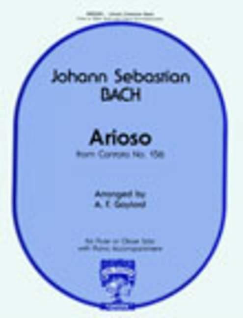Arioso from Cantata BWV156&nbsp;&nbsp;for flute or oboe and piano&nbsp;&nbsp;