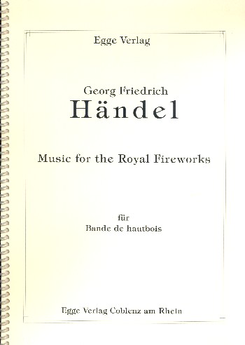 Music for the royal Fireworks