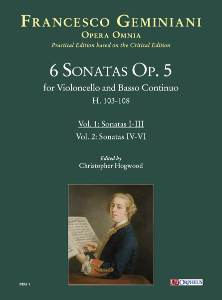 6 Sonaten op.5 H103-108 vol.1 (no.1-3)  for violoncello and Bc  score and parts (Bc realised)