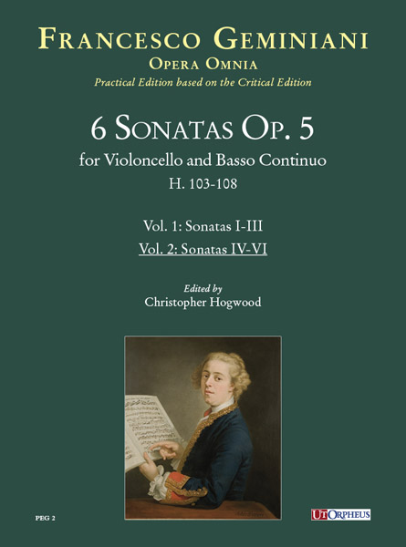 6 Sonaten op.5 H103-108 vol.2 (no.4-6)  for violoncello and Bc  score and parts (Bc realised)