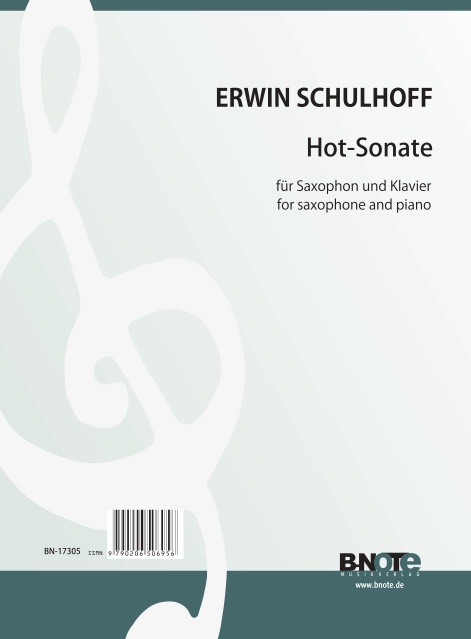 Hot-Sonate  für Saxophon und Klavier  