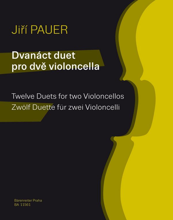 12 Duette  für 2 Violoncelli  Spielpartitur