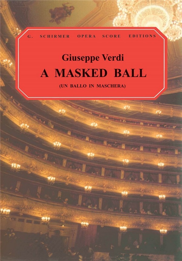 Un ballo in maschera&nbsp;&nbsp;&nbsp;&nbsp;vocal score (en/it)
