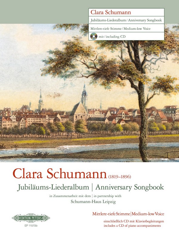 Jubiläums-Liederalbum (+CD)  für Gesang (mittel) und Klavier  