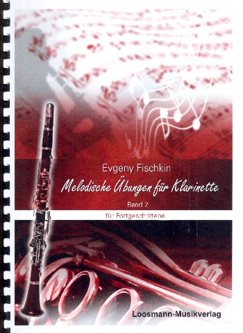 Melodische Übungen Band 2  für Klarinette  