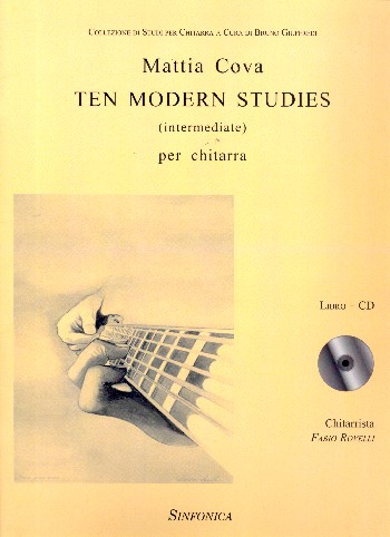 10 modern Studies (+CD)&nbsp;&nbsp;for guitar&nbsp;&nbsp;