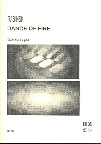 Dance of Fire  für Akkordeon und Gitarre  Partitur und Stimmen