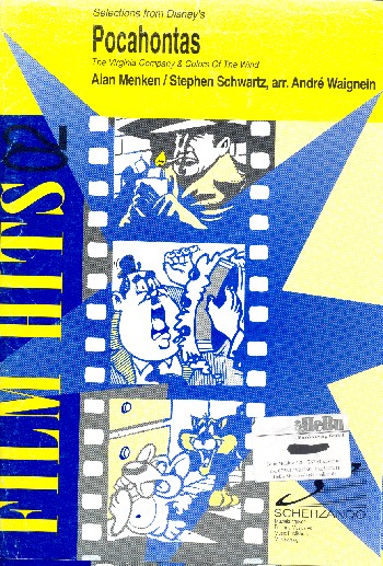 Pocahontas (Selections):  for concert band  score and parts