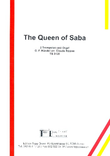 The Queen of Saba&nbsp;&nbsp;für 2 Trompeten und Orgel&nbsp;&nbsp;Stimmen